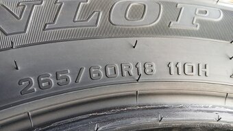 Predám jazdené pneumatiky DUNLOP 265/60 R18 110H. - 9