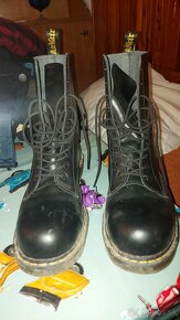 Dr Martens moto čižmy ako nové veľkosť 46 - 9