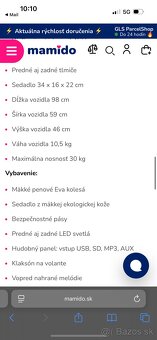 Detske elektricke auticko Audi R8 - 9