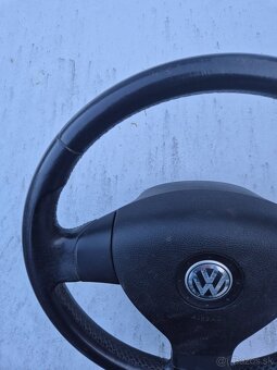 Predám trojramenny kožený volant pre Volkswagen - 9