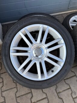 Originál disky 5X112 R18 AUDI S6,245/45 R18 pneu 7mm - 9