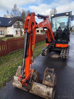 Minibagr minirypadlo Kubota KX027-4, 2200mth, r.v. 2019 TOP - 9