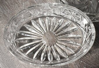 Brúsený kryštáľ dóza - 9