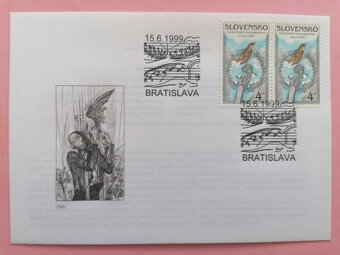 Slovenske obalky 16ks FDC - 9