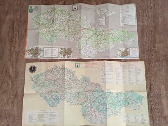 Staré letáky, mapy a doplnky do veteránov - 9