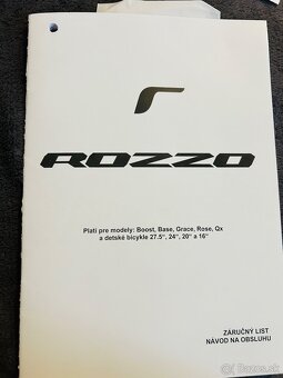 Bicykel zn. Rozzo - 9