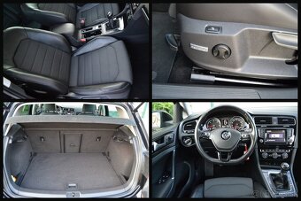 VW GOLF VII 2.0 TDI HIGHLINE, TEMPOMAT, KOŽA, ŠÍBER, ALU R17 - 9
