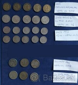 Zbierka mincí - Československo - 9