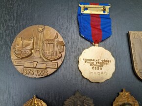 Odznak medaila hasič,požiarnik. - 9
