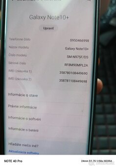 Predám Samsung Galaxy note 10 plus - 9