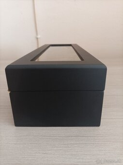 Krabička na hodinky [čierno–hnedá] - 9