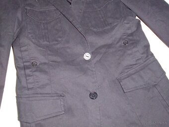 Piazza Italia nový pánsky sakový kabátik zateplený M - 9