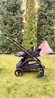 Bugaboo dragonfly s ružovou strechou - 9