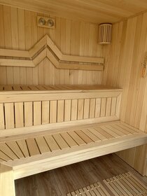 Prémiová vonkajšia záhradná sauna - 9