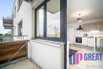 PRENÁJOM 2 izb. bytu, Trnavská cesta, Bratislava, balkón - 9