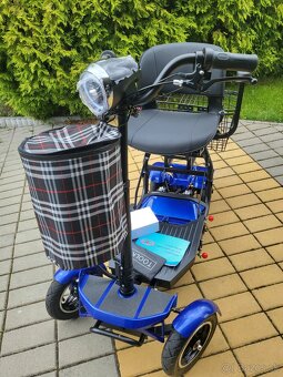 Novy elektrický invalidny vozik - skúter pre ZTP seniorov - 9