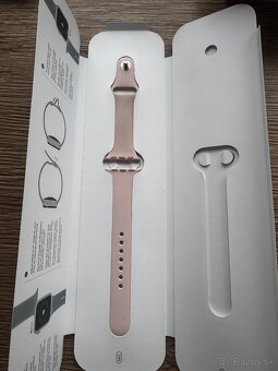 Apple watch 5, 40 mm ružové - 9