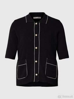 dámsky kardigan čierny - S - 9