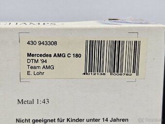 Minichamps 1:43 Mercedes C class DTM 1994 - 9