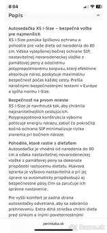 ZOPA autosedačka XS PLUS I-SIZE + isofix - 9