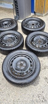 Predám plechové disky 205/55 R16 - 9