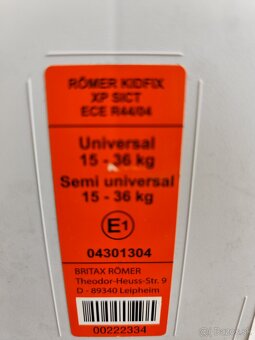 Autosedačka Britax Romer isofix Poprad - 9