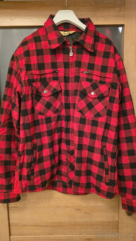 Kevlarová košeľa Rusty Pistons RPSWM46 Rixby red / black 3XL - 9