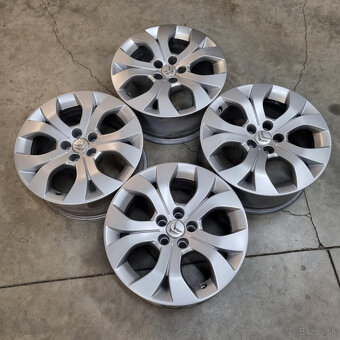 Hliníkové Citroen disky 5x98 R16 7J ET27 - 9