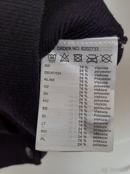 Dámsky tmavý kratší sveter - 9