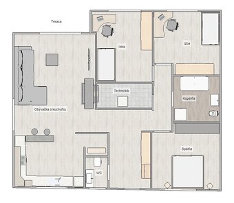 Predaj 4i RD Pieštany - Sokolovce 135m2 / 5a - 9