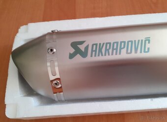 Nový - Ladený športový univerzálny moto výfuk + db killer - 9