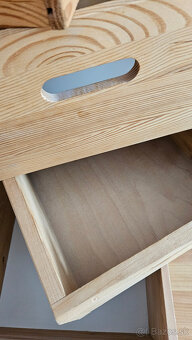 pevne drevene bednicky/boxy, 4ks - 9