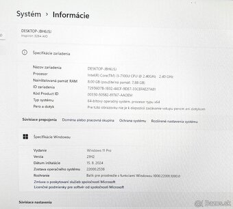 Dell Inspiron 22 3264 – All-in-One PC – i3 / 8 GB RAM / 256 - 9