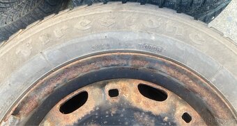 Zimná sada plechové disky+pneu 165/70 R14 - 9