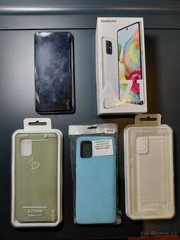 Samsung Galaxy A71 – Prism Crush Silver – 6/128 GB DualSIM - 9