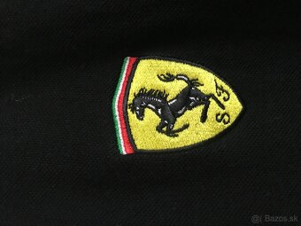 FERRARI originál pánske polotricko/black XL - 9