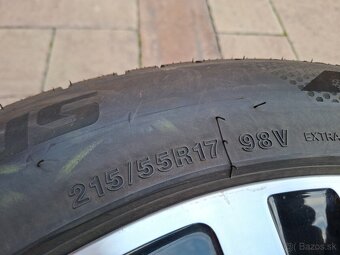 Orig. hliníkové disky Mercedes R17, 5x112 - 9