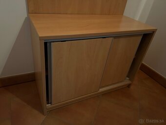 Skriňa s nadstavcom + vešiak s botarkou - 9