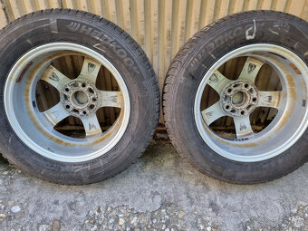 Alu disky Enzo 5x114,3 6Jx15 H2 ET45 + zimné pneu 195/65 R15 - 9