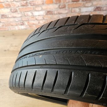 Alu R17 5x112 orig. VW Golf VII + letné pneu 225/45 R17 - 9