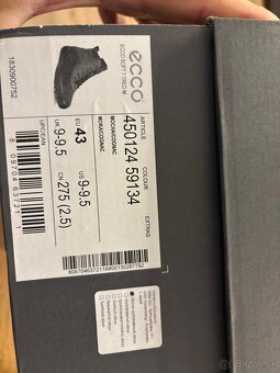Topánky zimné ECCO soft 7 tred M, velk. 43 - 9