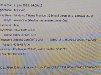 Acer travelmate 6463WLMi + dock 60e - 9