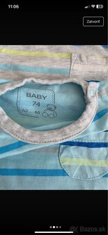 Tričko krátky rukáv, pyžamko - 9