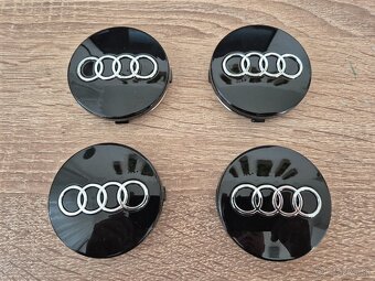 Puklicky AUDI kryty diskov krytky na kolesa disky - 9