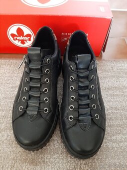 Prechodná dámska kožená obuv.vel-38 - 9