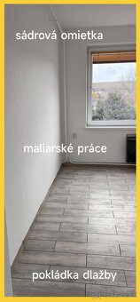 Rekonštrukcie interiéru - maľovanie, omietky, dlažby a iné - 9