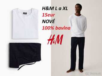 Pyžamo (Tričko + Nohavice) HM, Mikina s Bočnými prúžkami HM - 9