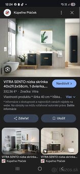 Kúpeľňové skrinky vitra - 9