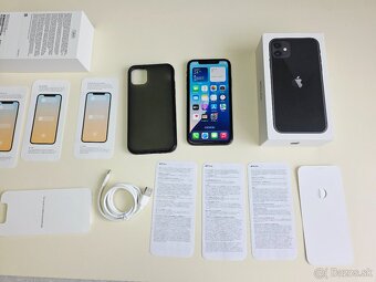 APPLE IPHONE 11 128GB Black,ZDRAVIE BATERKY 100% - 9