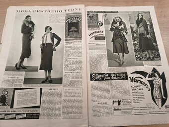 Pestrý týden 18.október 1930 auto PRAGA - 9